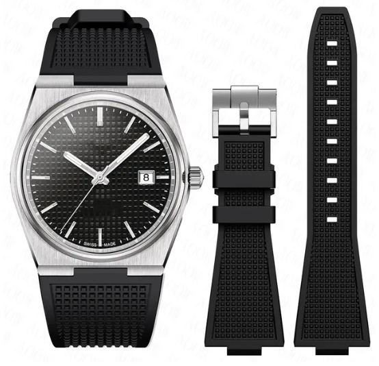 Unique X - Tissot PRX Rubber Strap with Buckle