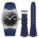 Load image into Gallery viewer, Unique X - Tissot PRX Rubber Strap with Buckle
